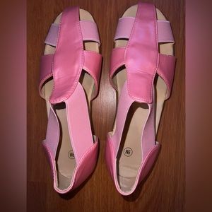Women's pink fisherman sandals size 9 NWOT